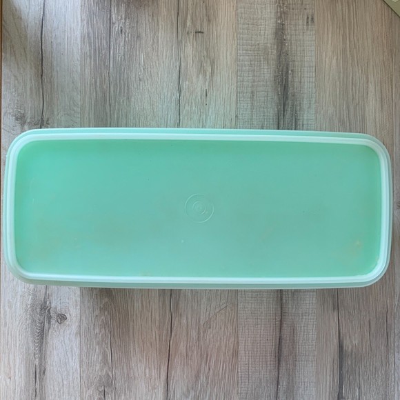 Vintage TUPPERWARE Jadeite Green Lot Set 9 Pieces Containers - Picture 5 of 14